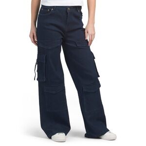 NWT! Bebe Denim Cargo Pants
